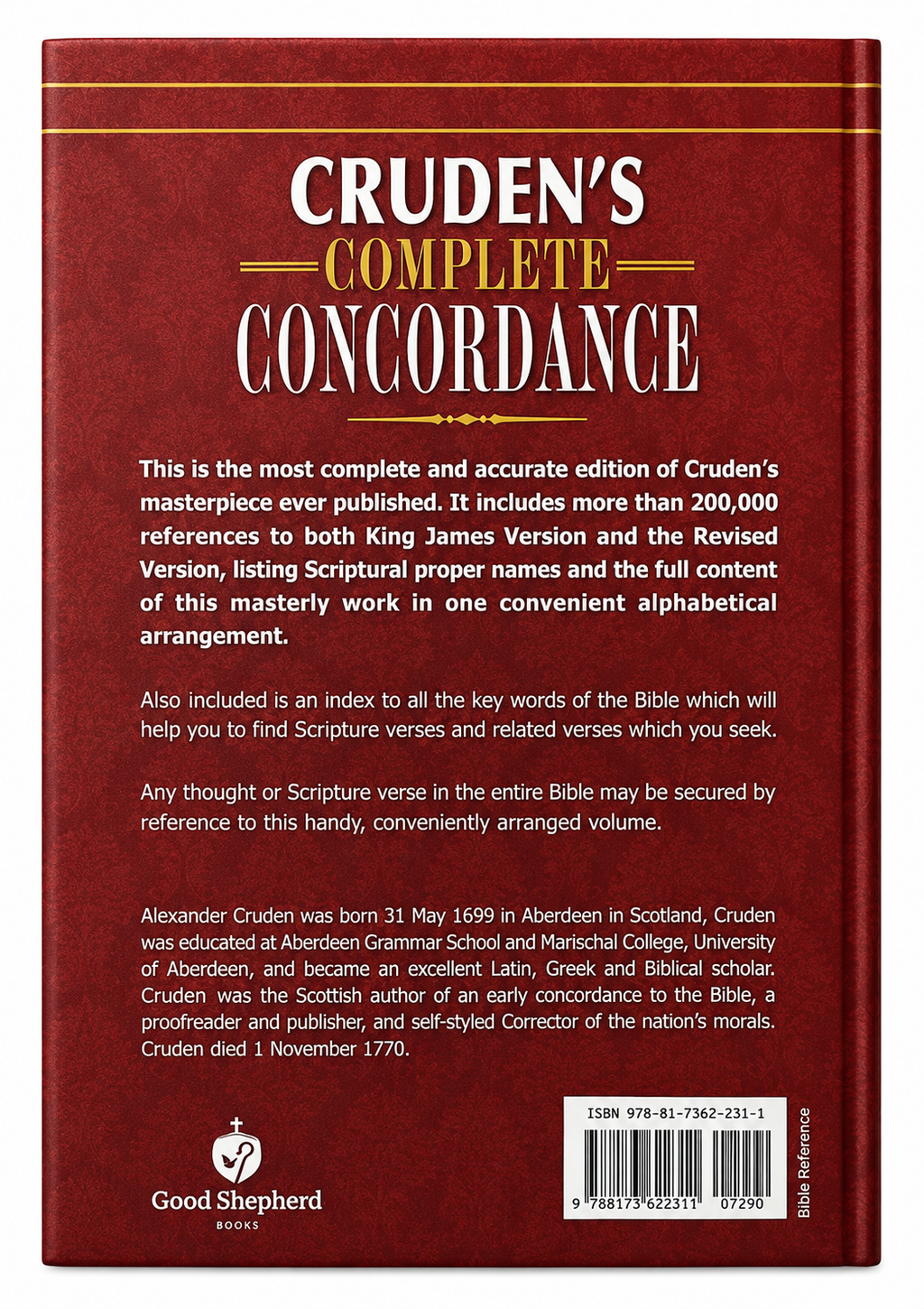 Cruden's Complete Concordance to the Holy Bible