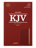 KJV Deluxe Gift Bible – Burgundy LeatherTouch  Holman Bibles