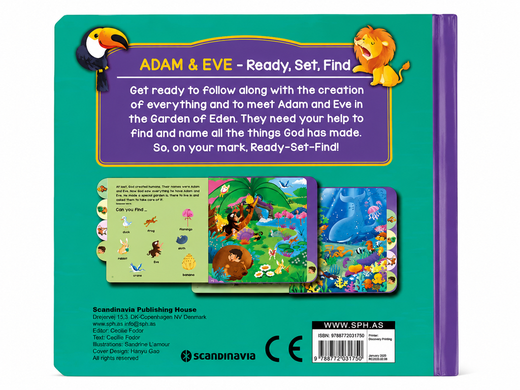 Adam &amp; Eve – Ready, Set, Find! Bible Stories