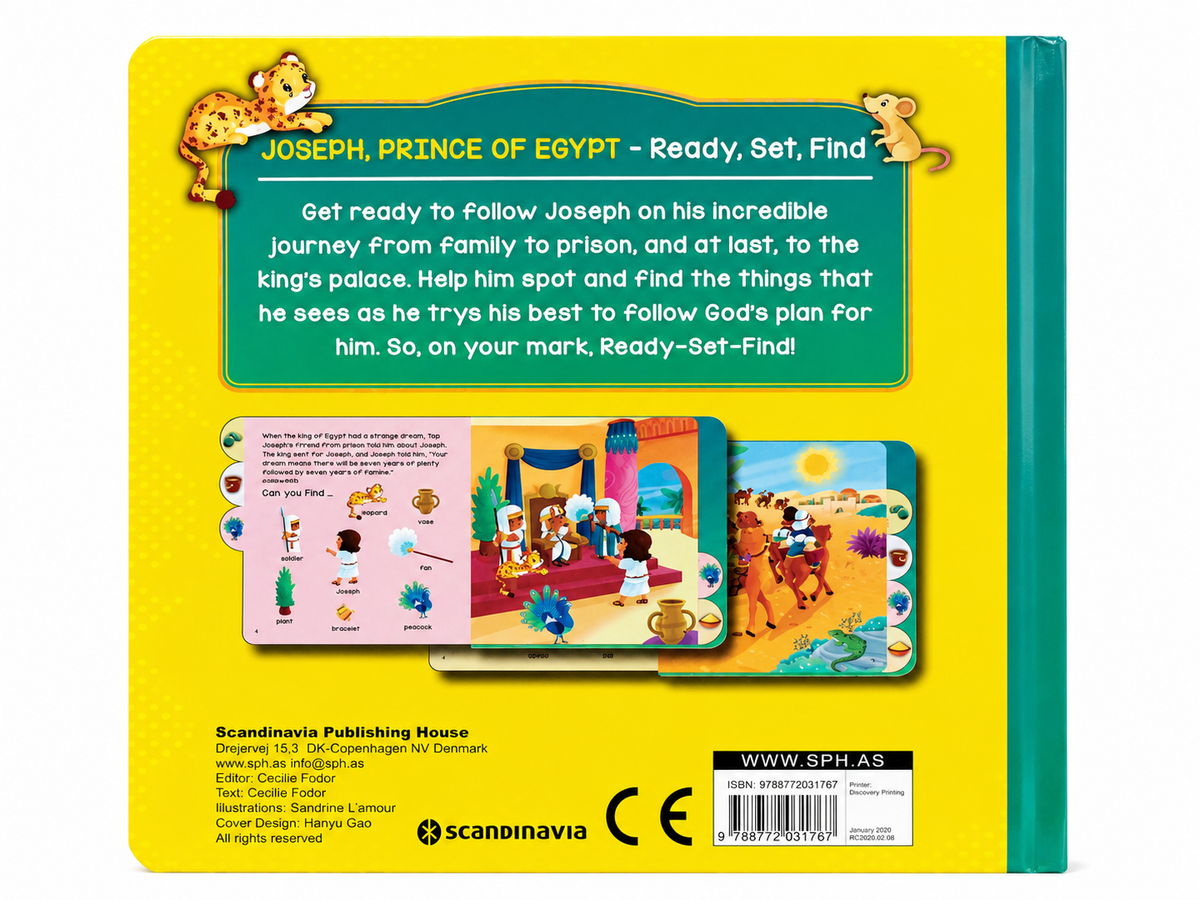 Joseph Prince of Egypt – Ready, Set, Find! Bible Stories