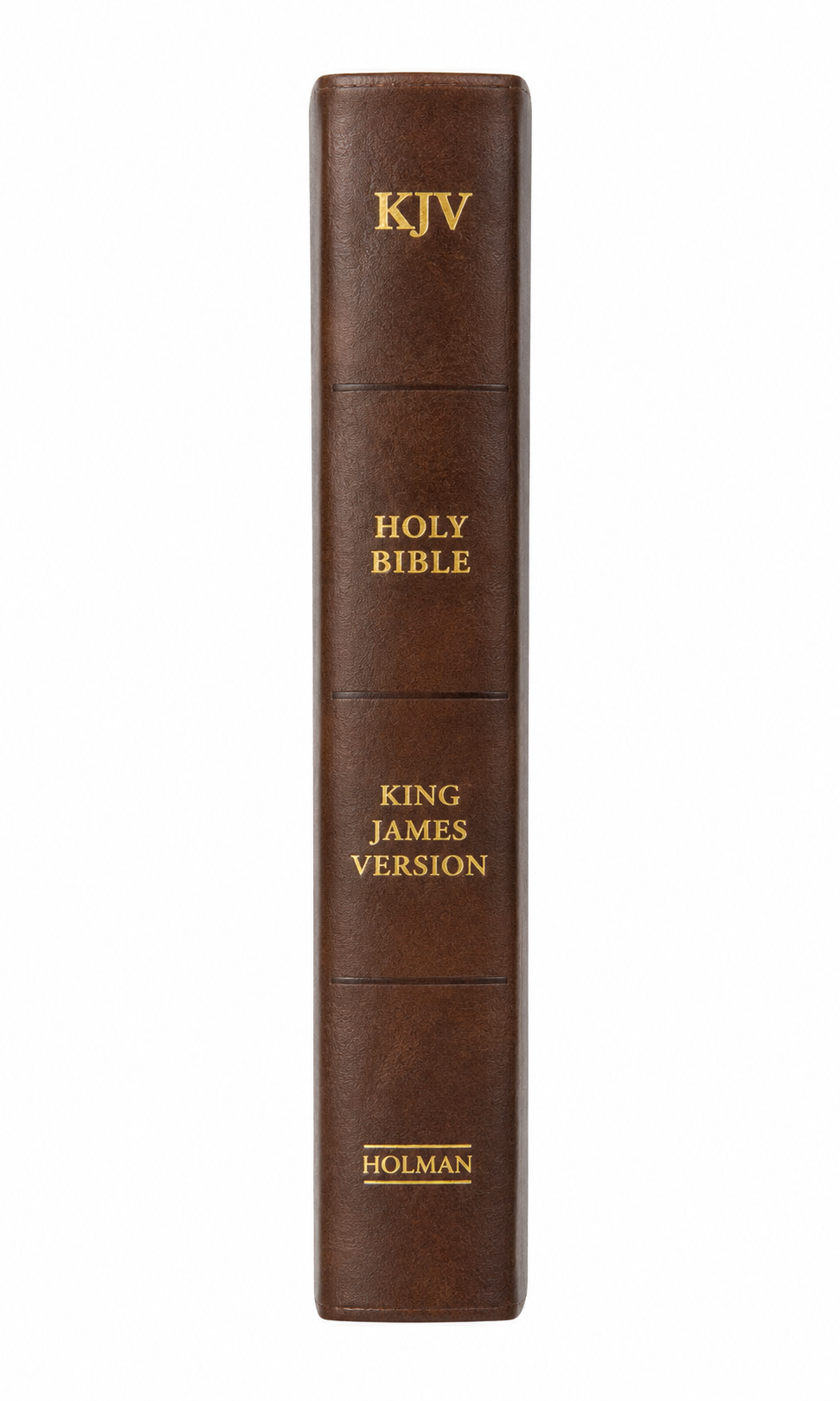 KJV Personal Size Bible – Brown LeatherTouch Holman Bible