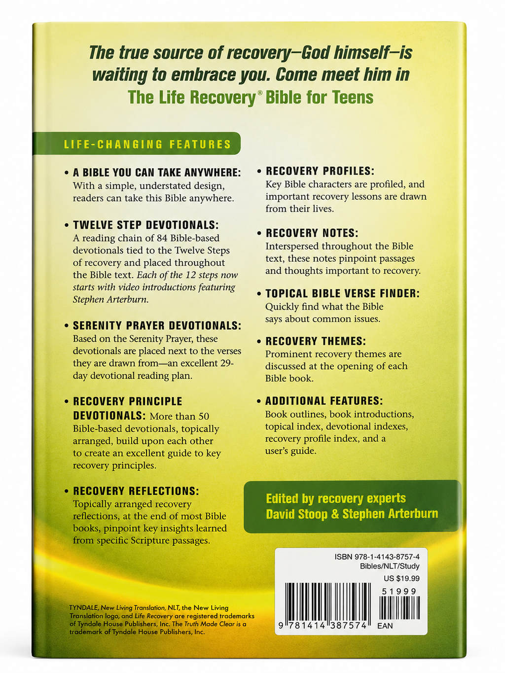 Life Recovery Bible for Teens