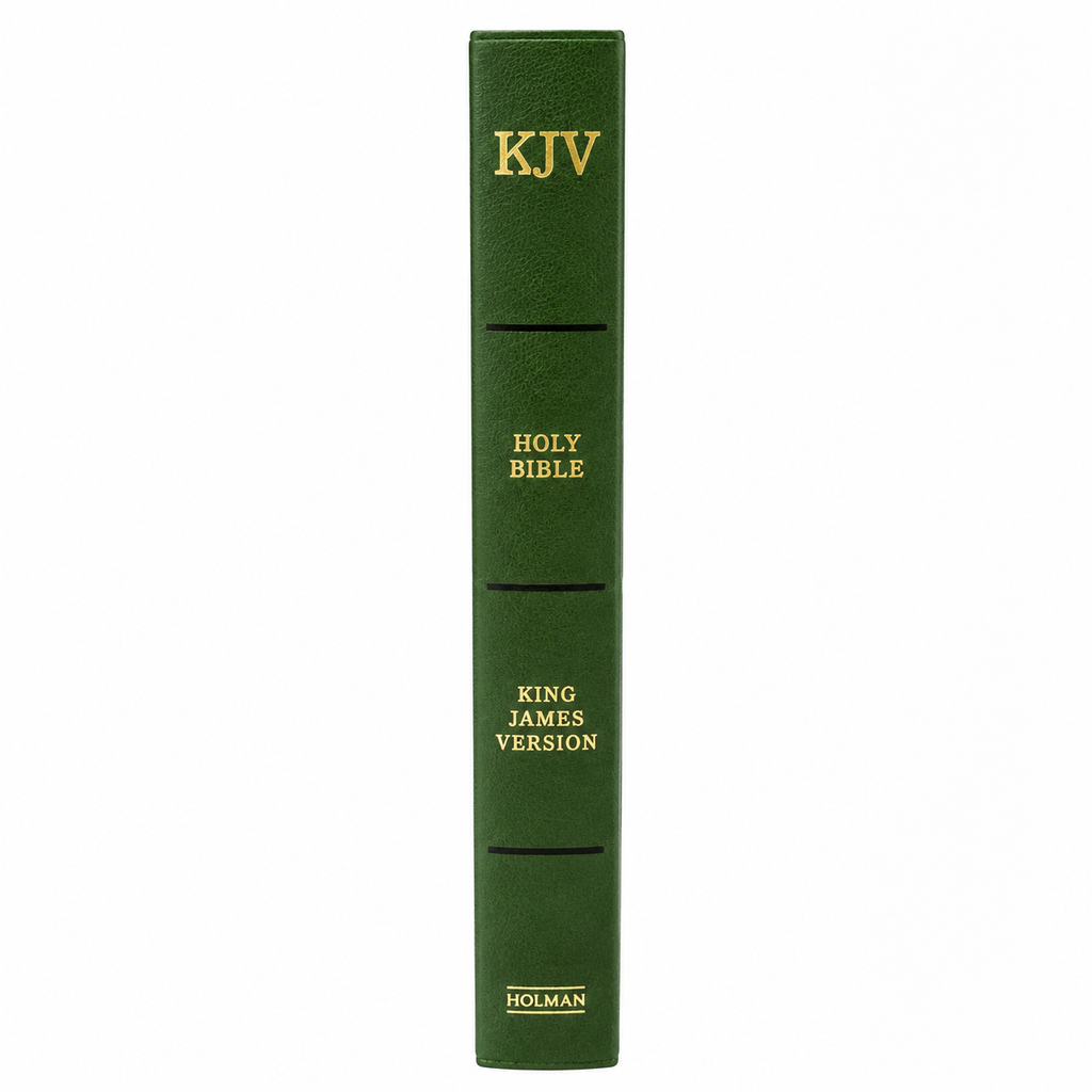 KJV Thinline Bible – Olive LeatherTouch  Holman Bible