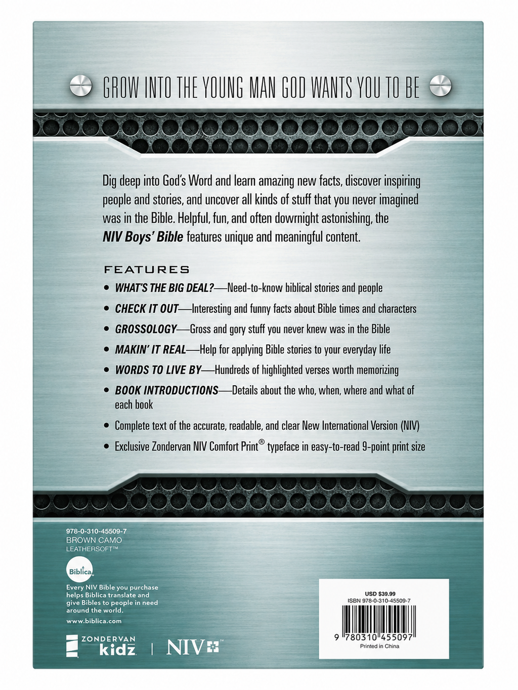 NIV Boys' Bible