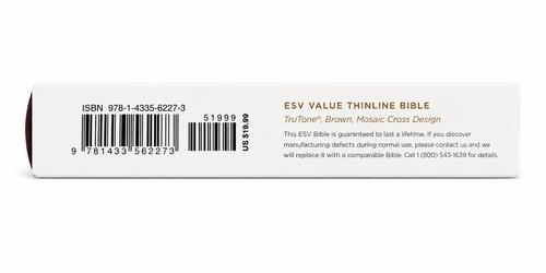ESV Value Thinline Bible – TruTone Crossway