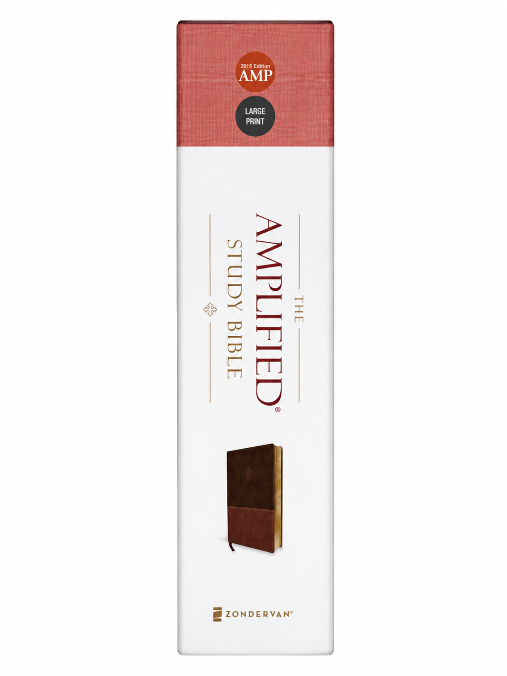 Amplified Study Bible – Brown Leathersoft  Zondervan