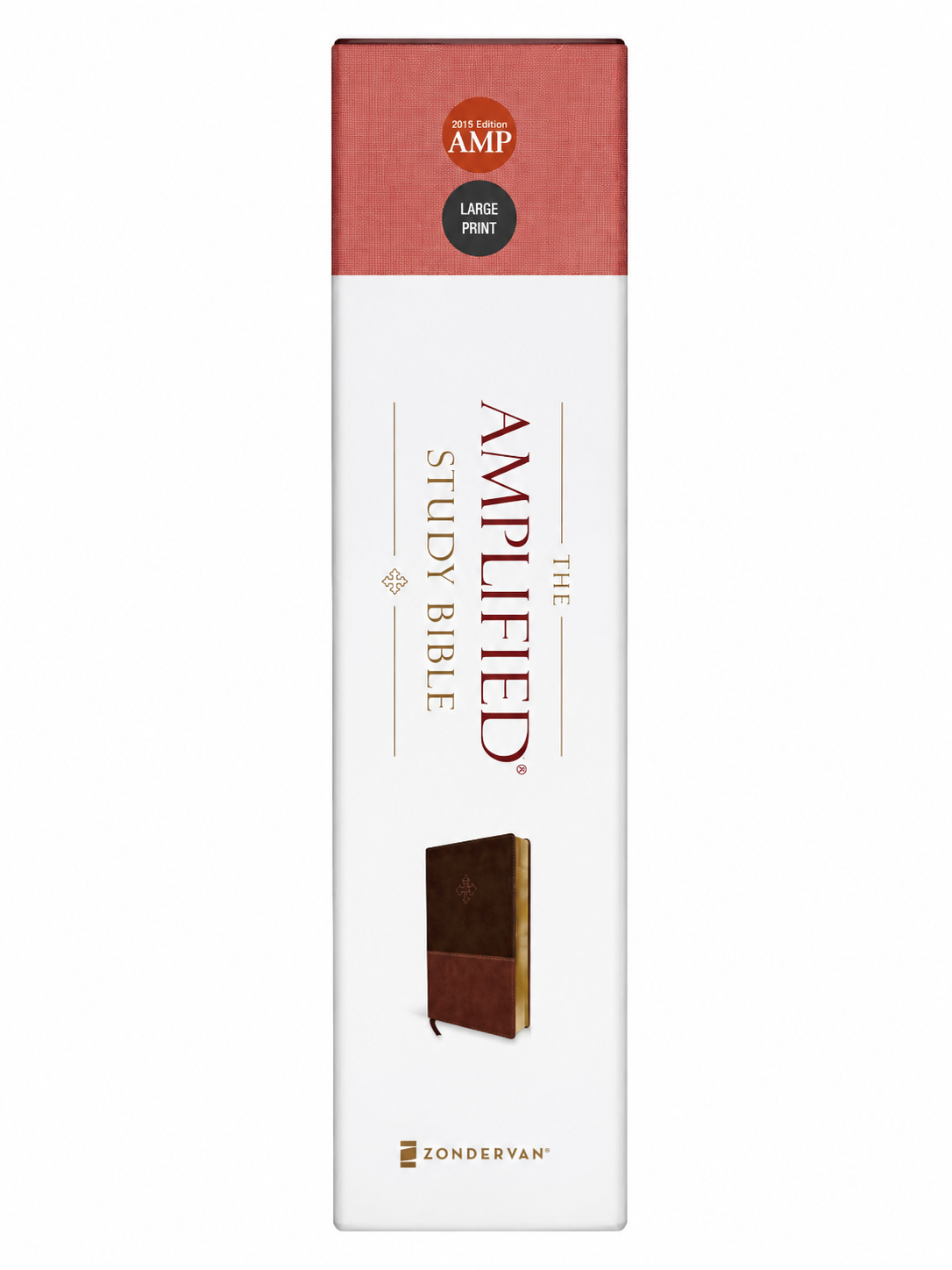 Amplified Study Bible – Brown Leathersoft  Zondervan