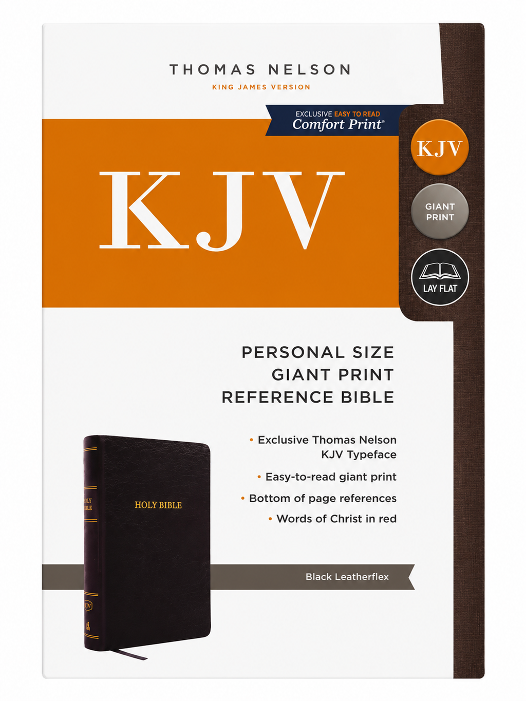 KJV Personal Size Giant Print Reference Bible Thomas Nelson
