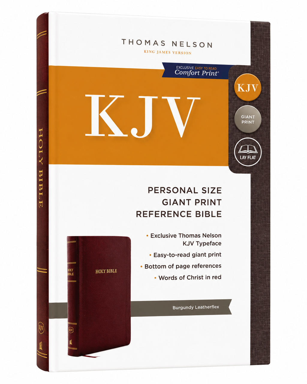 KJV Personal Size Giant Print Reference Bible Thomas Nelson