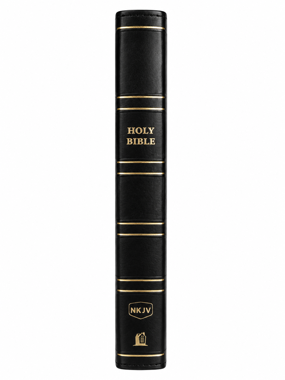 NKJV Large Print Thinline Reference Bible – Black Leathersoft Thomas Nelson